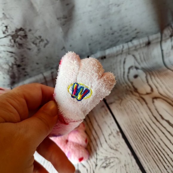 Ganz Webkinz HM144 Pink Love Frog Plush Stuffed Animal No Code - Picture 2 of 5